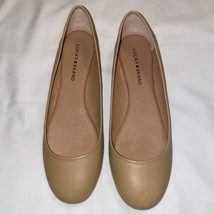 Lucky Brand Nude New Flats